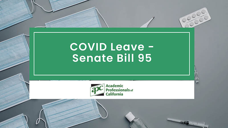 Covid Leave - Senate Bill 95