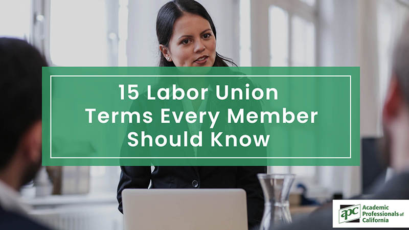 15 Labor Union Terms Every Member Should Know