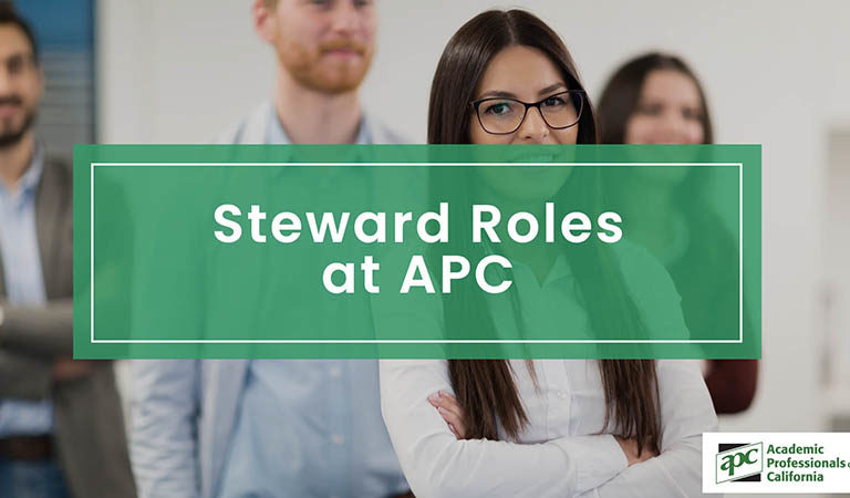 Steward Roles at APC