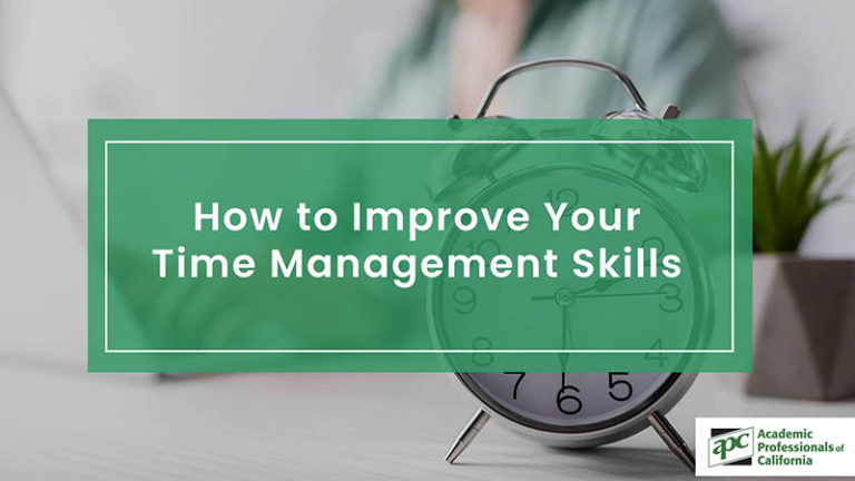 How To Improve Your Time Management Skills - APC