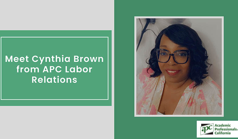 Meet Cynthia Brown from APC Labor Relations