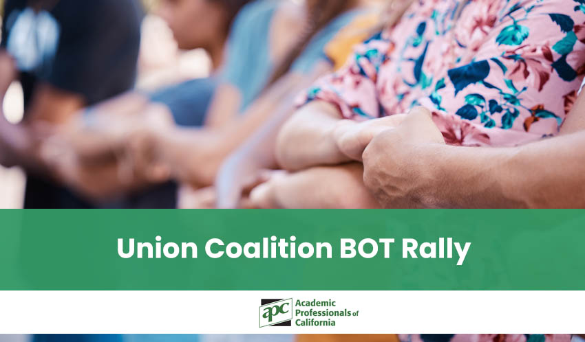 Union Coalition BOT Rally title