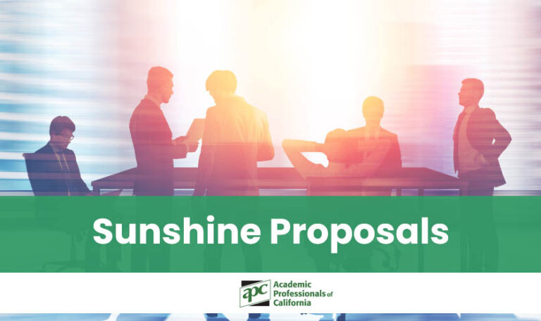 Sunshine Proposal