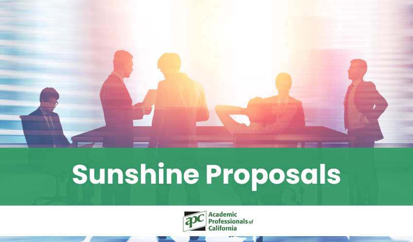 Sunshine Proposal