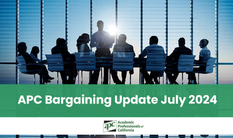 APC Bargaining Update July 2024