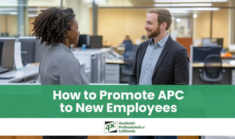 How to Promote APC to New Employees