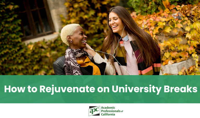 How to Rejuvenate on University Breaks