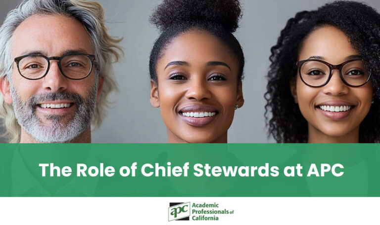 The Role of Chief Stewards at APC