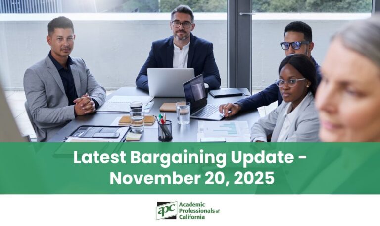 Latest Bargaining Update – November 20 2025
